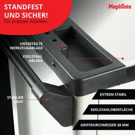 Mephisto XXL Premium Werkzeugwagen mit 8 Schubladen inkl. Werkzeug