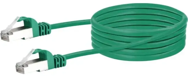 Schwaiger CKB6010 059 Netzwerkkabel Grün 1 m Cat6 SF/UTP (S-FTP)