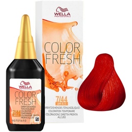 Wella Color Fresh 7/44 mittelblond rot intensiv 75 ml