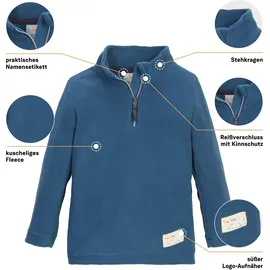 KILLTEC FIRST INSTINCT by killtec Kinder Rolli FISW 30 MNS FLC Shrt Fleeceshirt mit Kinnschutz, reflektierenden Details und Namensetikett