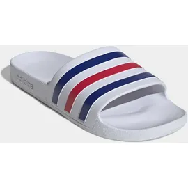 adidas Adilette Aqua Cloud White / Pure Ruby / Semi Lucid Blue 43 1/3