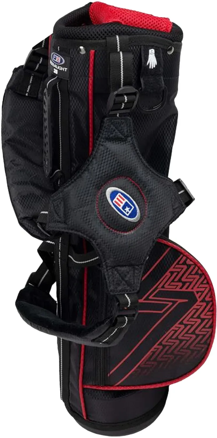 U.S. Kids Carrybag Ultralight (UL39) 2024, schwarz/rot