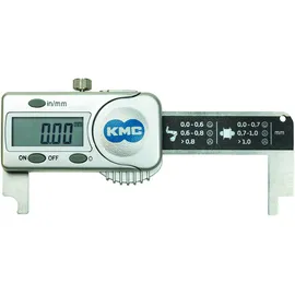 KMC Digitaler Kettenprüfer, Kettenmesslehre, Schwarz/Silber