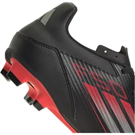 adidas F50 Club FG/MG CBLACK/IRONMT/LUCRED, 39 1⁄3