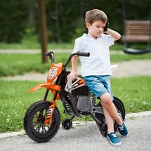 aiyaplay Kinder Elektro-Motorrad 12V orange (1-tlg)