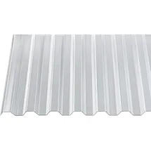 Gutta PC Wellplatte Trapez 76/18 200 x 95 cm 1,4 mm klar