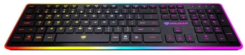 COUGAR CGR-WXNMB-VAN-CH Tastatur Gaming USB QWERTZ Schweiz Schwarz