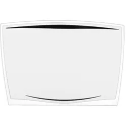 CEP Office Solution CEP Ice Black - Schreibtischmatte mit transparenter Auflage
