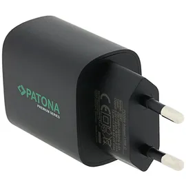 PATONA Premium PD20W Adapter 5V/3A 9V/2.22A 12V/1.67A USB-C PD3.0 QC3.0 black
