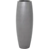 Vivanno Pflanzkübel Bodenvase Fiberglas Magnum Beton-Optik Grau - 80x23