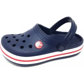 Crocs Crocband Holzschuhe Navy / Red 37-38