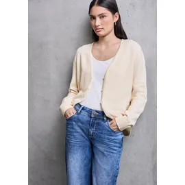 street one studio Strickjacke in Beige 46