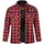Bores Female Lumberjack Premium Jacke Hemd Holzfäller Optik Rot XXL