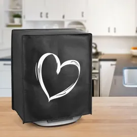 kwmobile Abdeckhaube für Thermomix TM5 TM6 in Weiß Schwarz