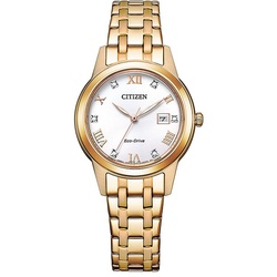 Citizen Damenuhr Elegant Eco Drive FE1243-83A - bicolor