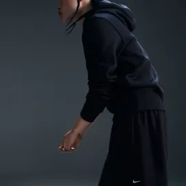 Nike Sportswear Phoenix Fleece Hoodie Damen 010 black/sail L