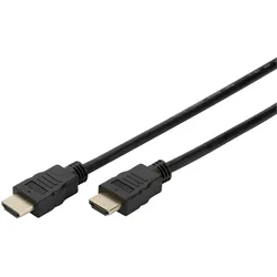 ASSMANN - HDMI mit Ethernetkabel - HDMI (M) bis HDMI (M) - 2 m - Dreifachisolier...