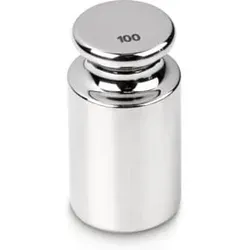 Kern Prüfgewicht 326-07K+C kalibriert, F1, Nennwert 100g, Eco-Form, Edelstahl poliert
