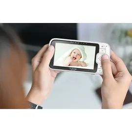 HUBBLE CONNECTED Nursery View Premium Babyphone 5" Display Nachtsicht Zoom NEU