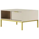 raumhirsch furniture Austin Gold Holzwerkstoff 60 x 45 x 80 cm