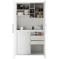 Respekta Küchenzeile Peter 104 cm weiß