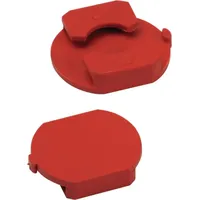 Urko Schutzkappen Polypropylen 140 mm rot