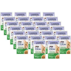 CAT CHOW Sterilisiert mit Lammfleisch und grünen Bohnen in Sauce 26x85g