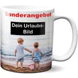 online-hut Tasse zum selber individuell Gestalten/Personalisierbar mit eigenem Foto, Text und Schrift/Fototasse/Werbetasse/zum bedrucken/Motivtasse/Firmentasse/mit Logo PT-169