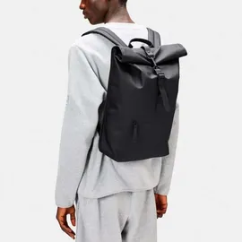 Rains Rucksack Rolltop Black