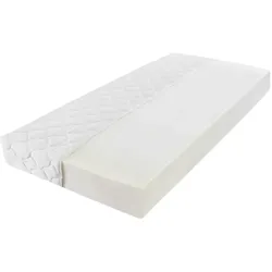 vidaXL Matratze mit waschbarem Bezug 200×180×17 cm