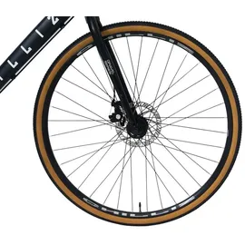chilliz Gravelbike 28 Zoll GL.01 schwarz-matt Rahmenhöhe 54 cm Damen Herren 14 Gänge mech. Scheibenbremse - Schwarz