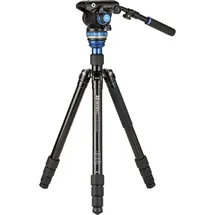 Benro Aero6 Videostativkit inkl. Videoneiger S6Pro und Nivelliermittelsäule Aluminium