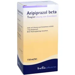 ARIPIPRAZOL beta 1 mg/ml Lösung zum Einnehmen 150 ml