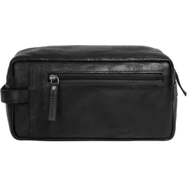 Spikes & Sparrow TOILETRY BAG« echt Leder, schwarz