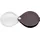 Eschenbach Optik Einschlaglupe Classic mit 3,5X-Vergrößerung und Linsendurchmesser 60mm - mit rundem Lederetui in Burgunderrot - Made in Germany
