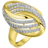 Fascination by Ellen K. 585/- Gelbgold bicolor Zirkonia