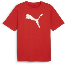 Puma Puma, Herren, Teamrise Logo Jersey Cotton (XL), Rot, XL