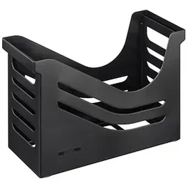 Jalema Hängeregistraturkorb mit Mappen Silky Touch schwarz