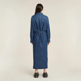 G-Star Long Tab Shirt Kleid - Worn In Windward - M