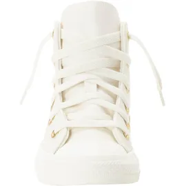 Converse Chuck Taylor All Star Gold Luxe Mädchen Weiß/Metallic Light Gold 30