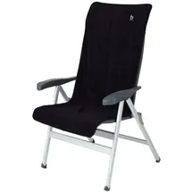 Bo-Camp Hochlehnerauflage Frottee grau No Size