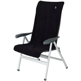 Bo-Camp Hochlehnerauflage Frottee grau No Size