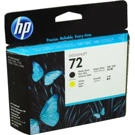 HP 72 mattschwarz + gelb