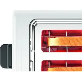 Bosch Toaster, Designline, White, TAT3P421