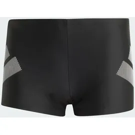 adidas Badehose Big Bars Black/White M