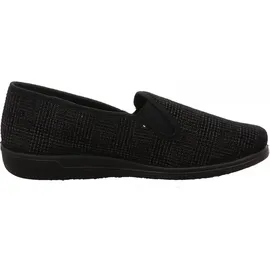 Fischer Pantoffeln Grau/Schwarz 43