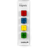 Trendform Magnete BRICK 4er Set assortiert