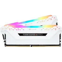 Corsair Vengeance RGB PRO weiß DIMM Kit 16GB, DDR4-3200,