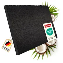 casa pura Fußmatte Kokos Schwarz 30 mm 50 x 80 cm