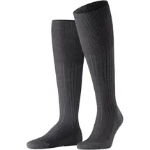 Falke Bristol Pure Kniestrümpfe Anthrazit Melange 41-42